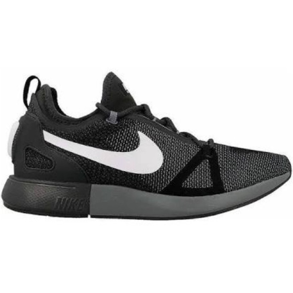 Nike Dual Racer Trainer Athletic Running Shoes 11.5 black white
